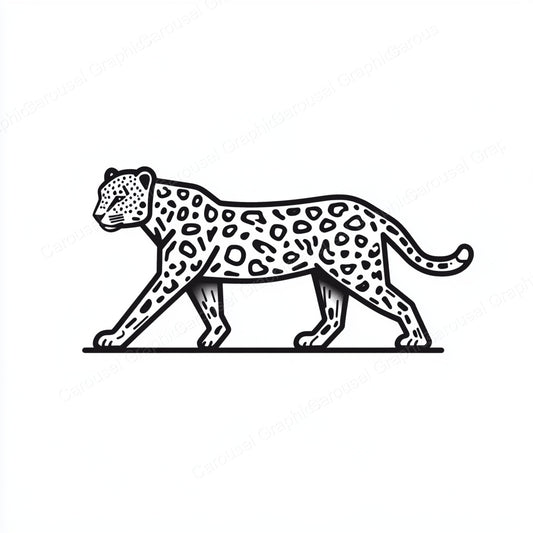 Leopard Vector Graphic preview