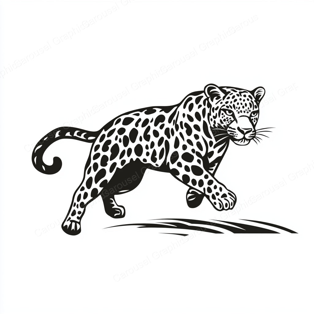 Leopard Vector Graphic preview