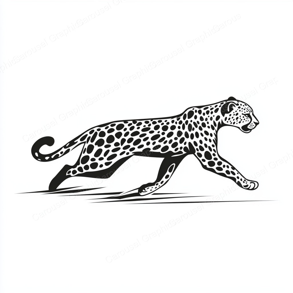 Leopard Vector Graphic preview