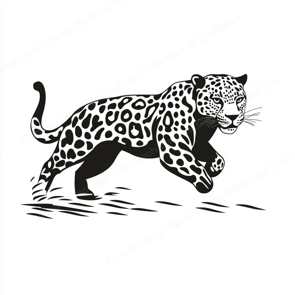 Leopard Vector Graphic preview