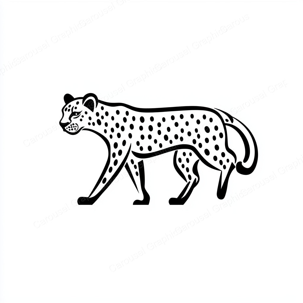 Leopard Vector Graphic preview