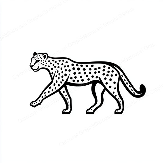 Leopard Vector Graphic preview