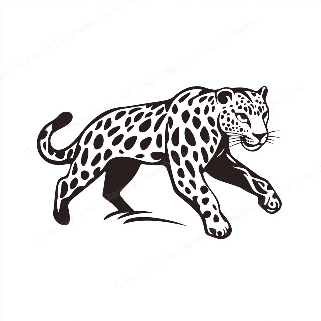 Leopard Vector Graphic preview