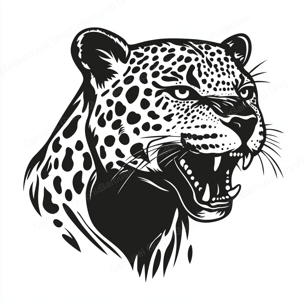 Leopard Vector Graphic preview