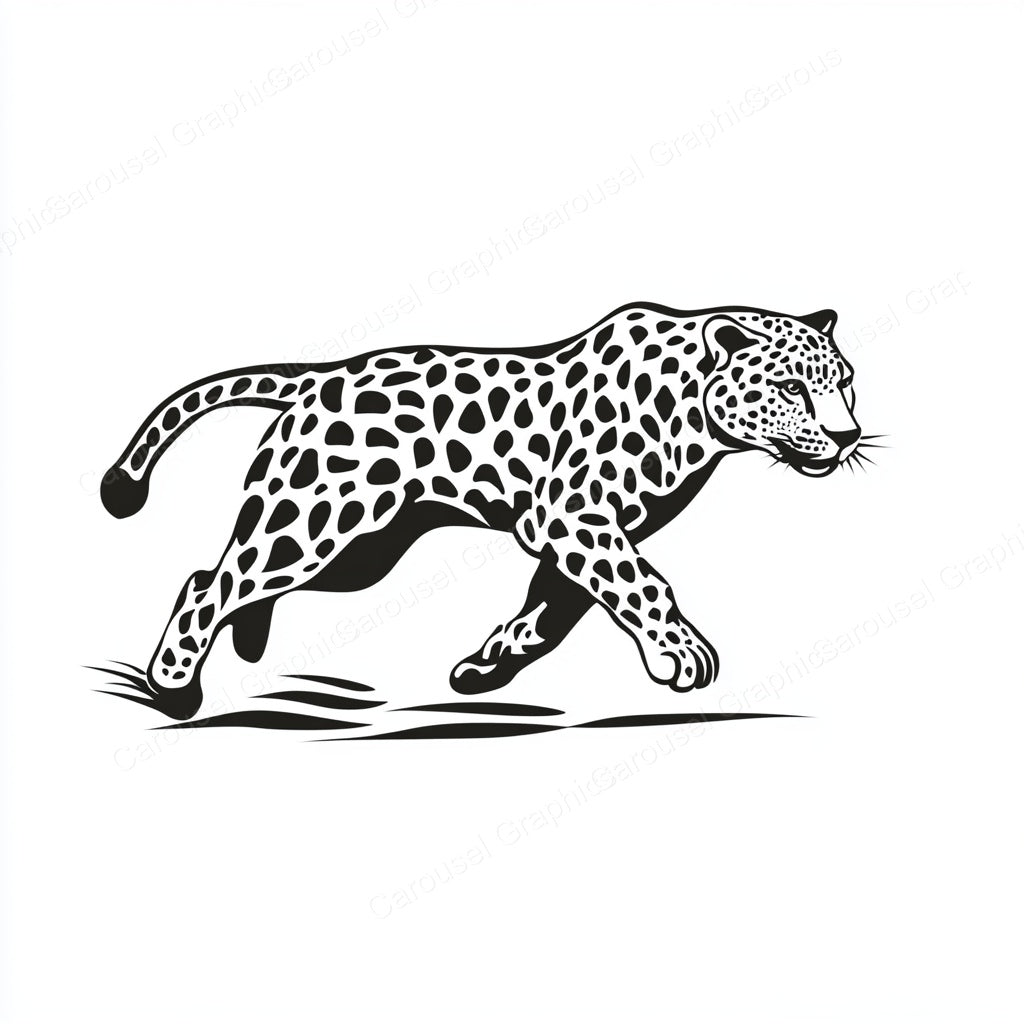 Leopard Vector Graphic preview