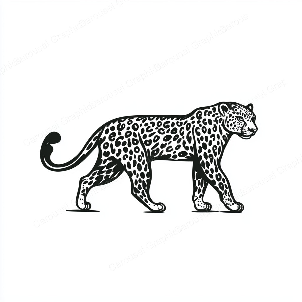 Leopard Vector Graphic preview