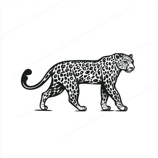 Leopard Vector Graphic preview