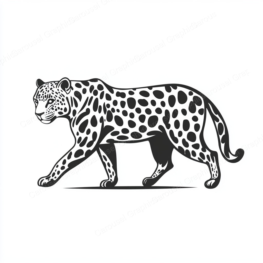 Leopard Vector Graphic preview