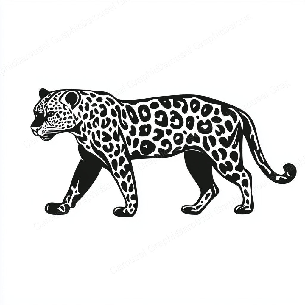 Leopard Vector Graphic preview