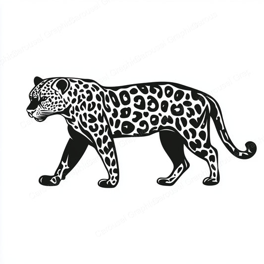 Leopard Vector Graphic preview