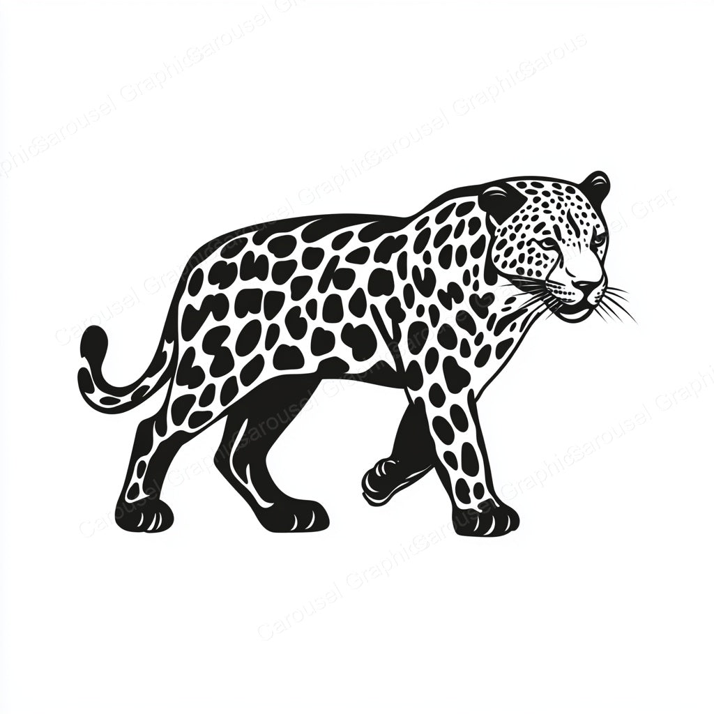 Leopard Vector Graphic preview