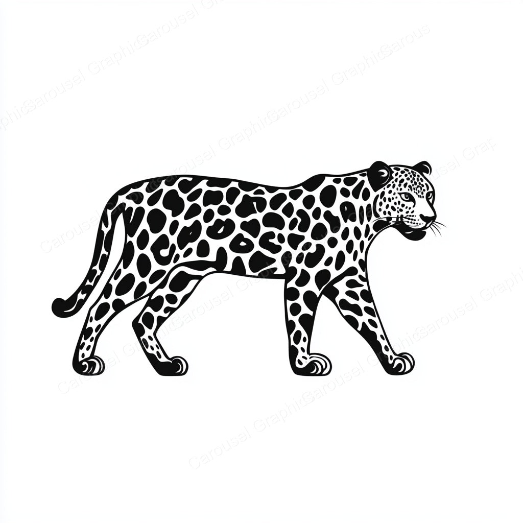 Leopard Vector Graphic preview