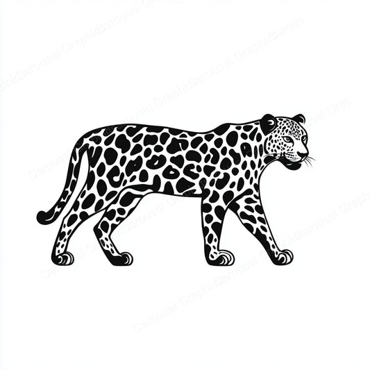 Leopard Vector Graphic preview