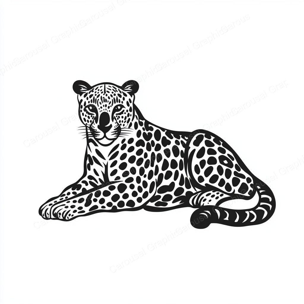Leopard Vector Graphic preview