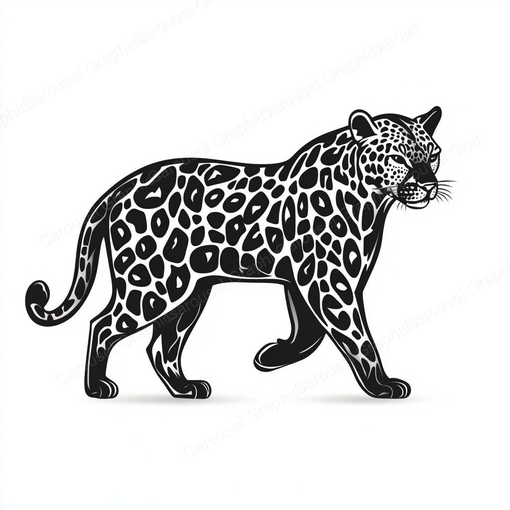 Leopard Vector Graphic preview