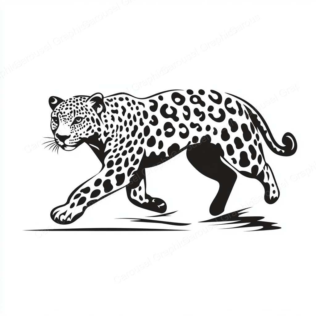 Leopard Vector Graphic preview