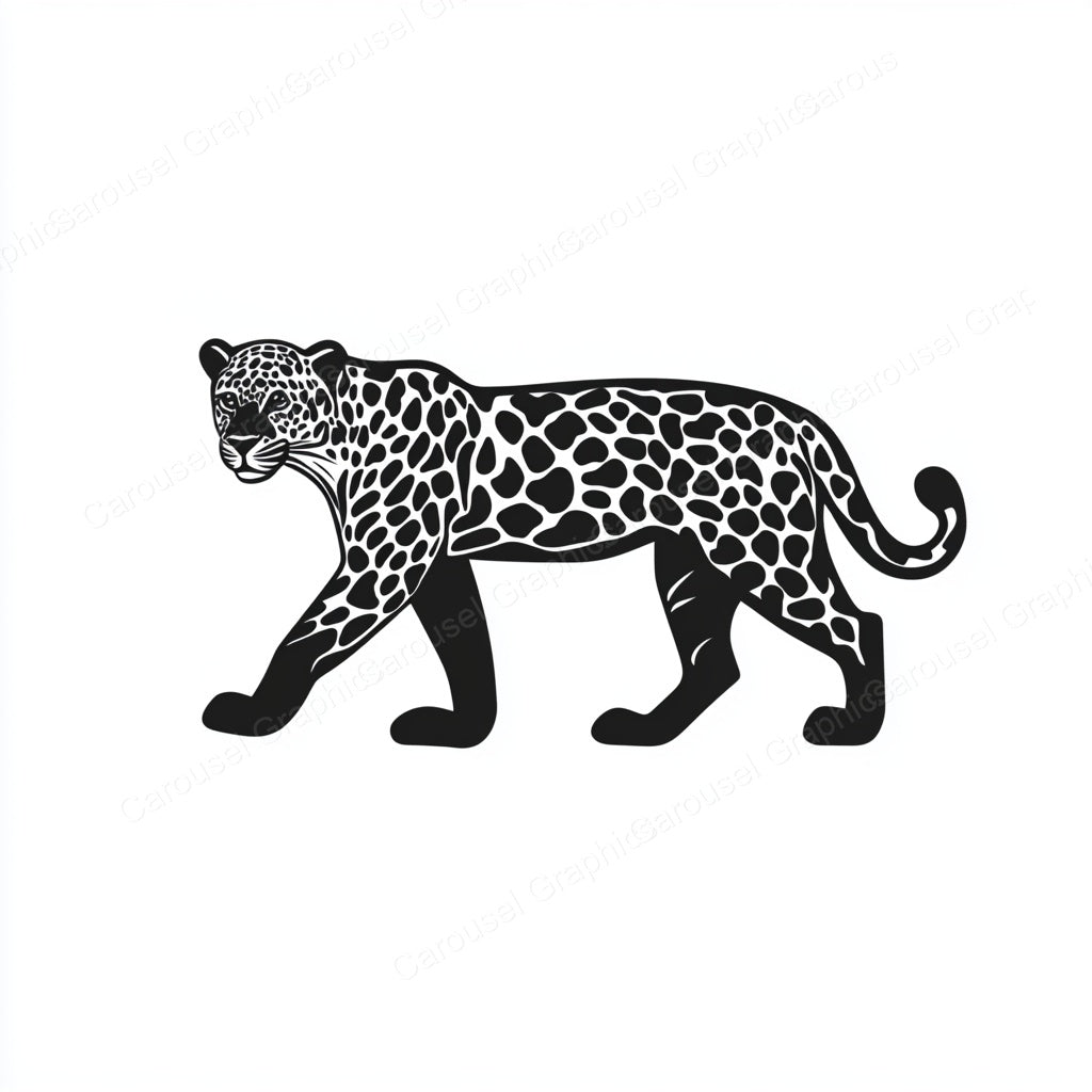 Leopard Vector Graphic preview