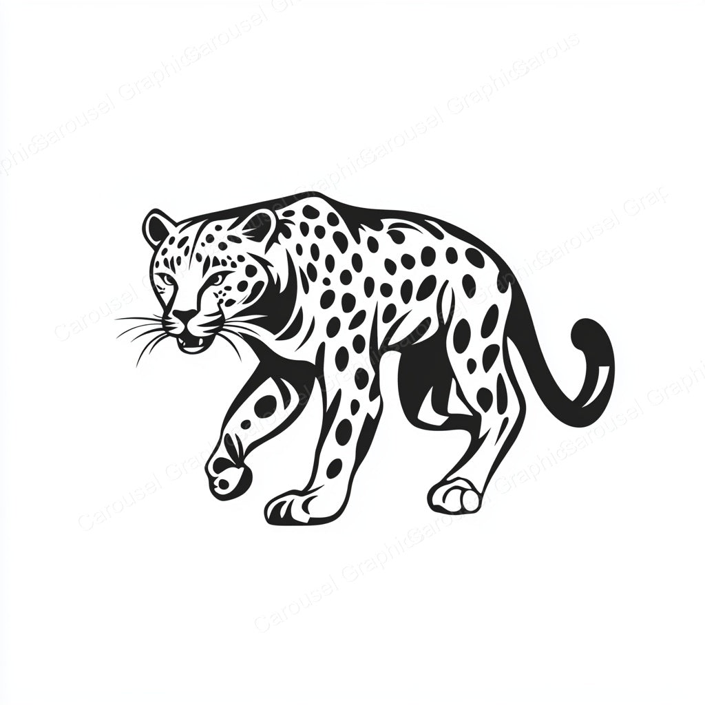 Leopard Vector Graphic preview