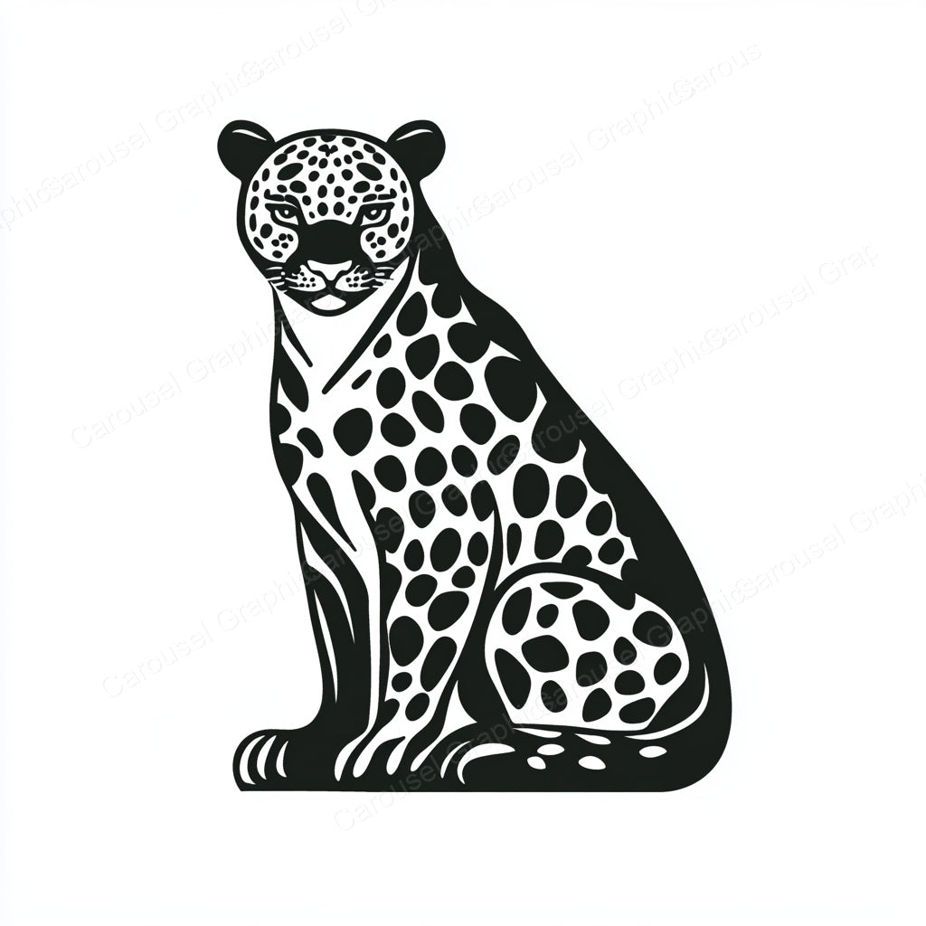 Leopard Vector Graphic preview