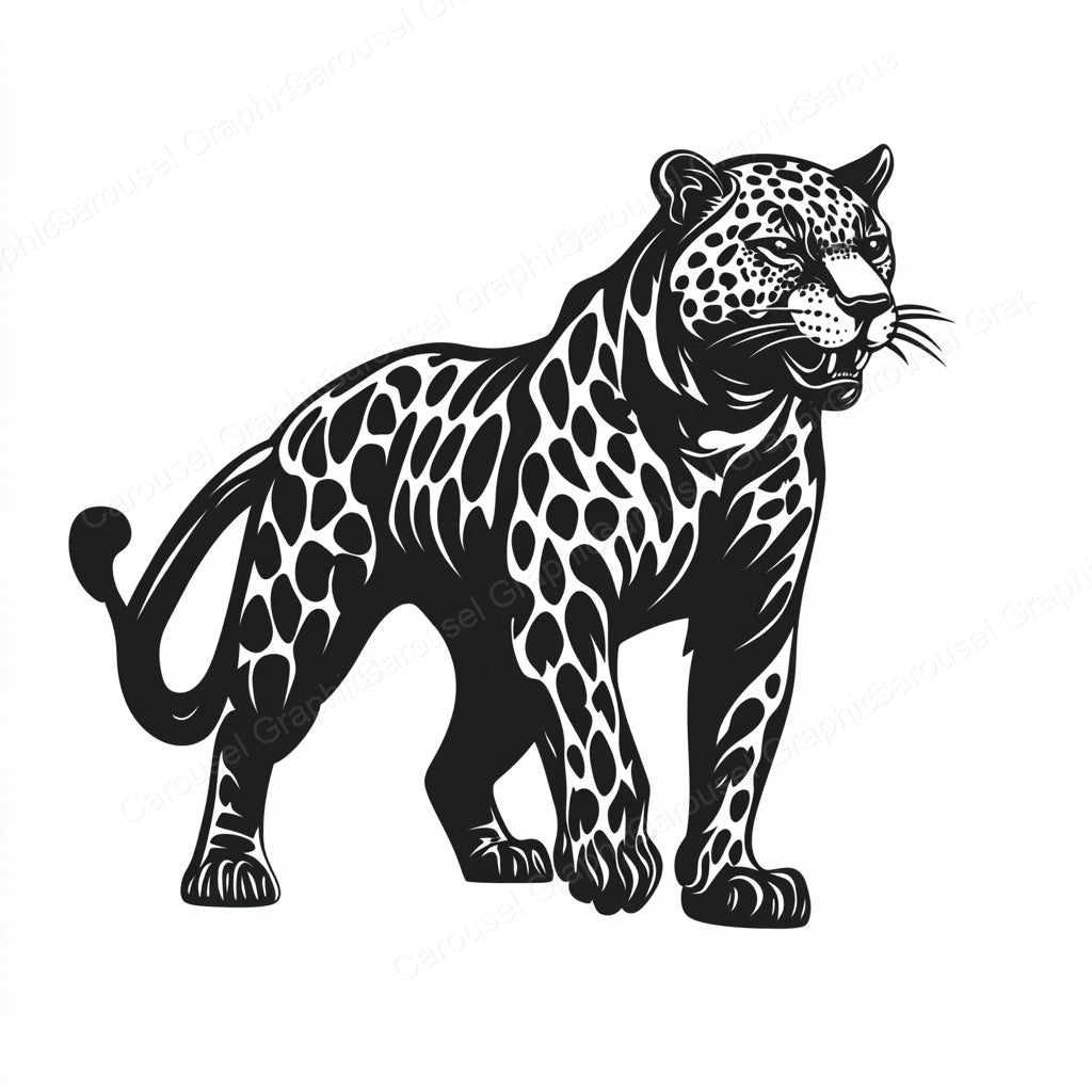 Leopard Vector Graphic preview