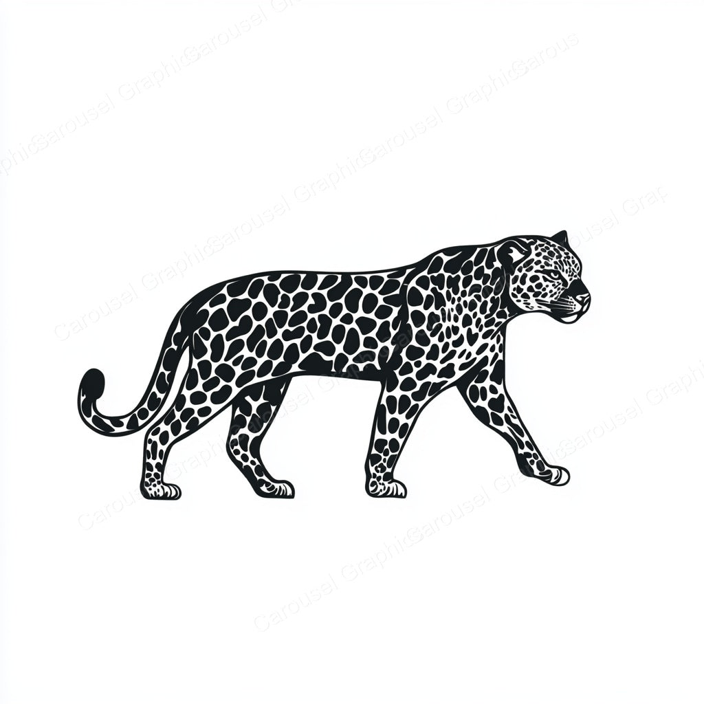 Leopard Vector Graphic preview