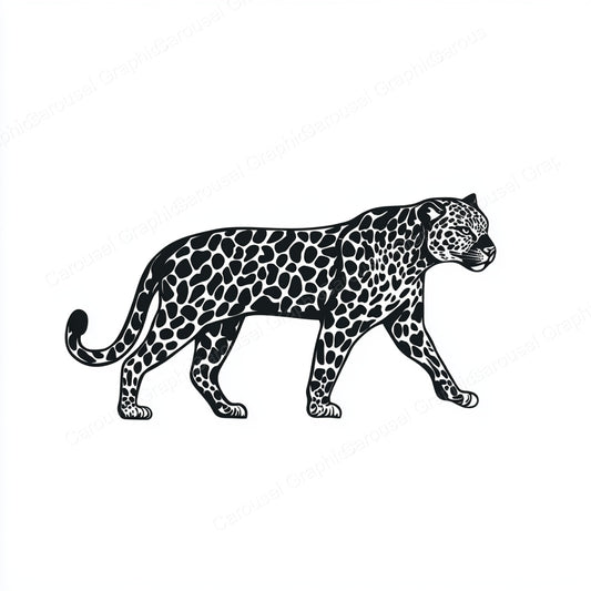 Leopard Vector Graphic preview
