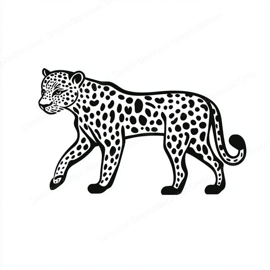 Leopard Vector Graphic preview