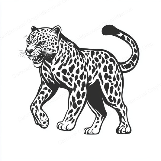Leopard Vector Graphic preview
