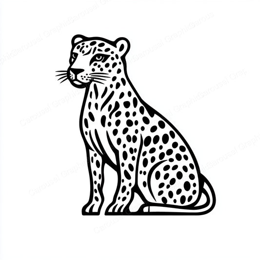 Leopard Vector Graphic preview