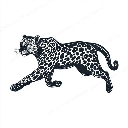 Leopard Vector Graphic preview