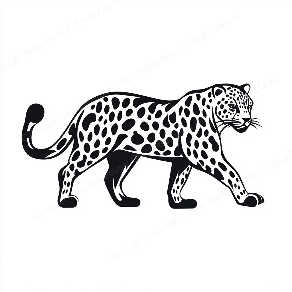 Leopard Vector Graphic preview