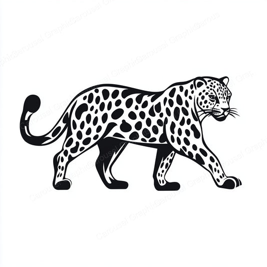 Leopard Vector Graphic preview