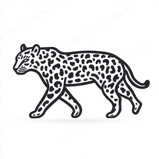 Leopard Vector Graphic preview