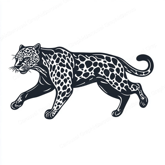 Leopard Vector Graphic preview