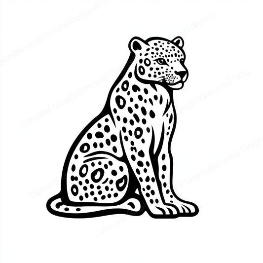 Leopard Vector Graphic preview