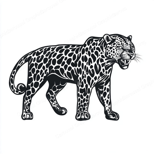 Leopard Vector Graphic preview