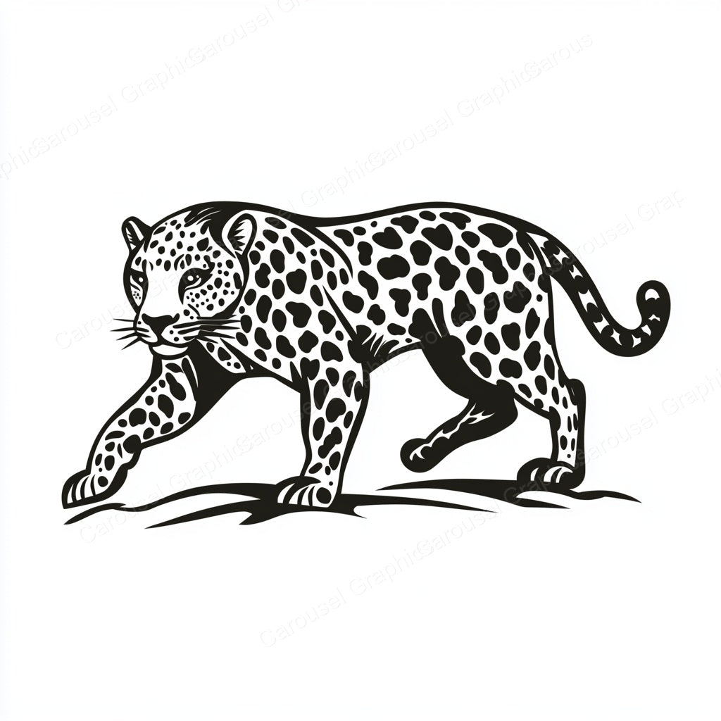 Leopard Vector Graphic preview