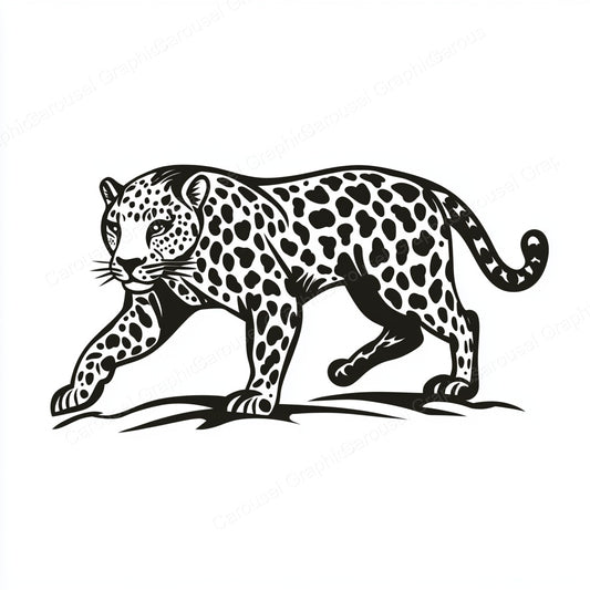 Leopard Vector Graphic preview