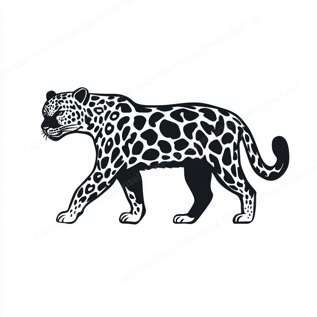 Leopard Vector Graphic preview