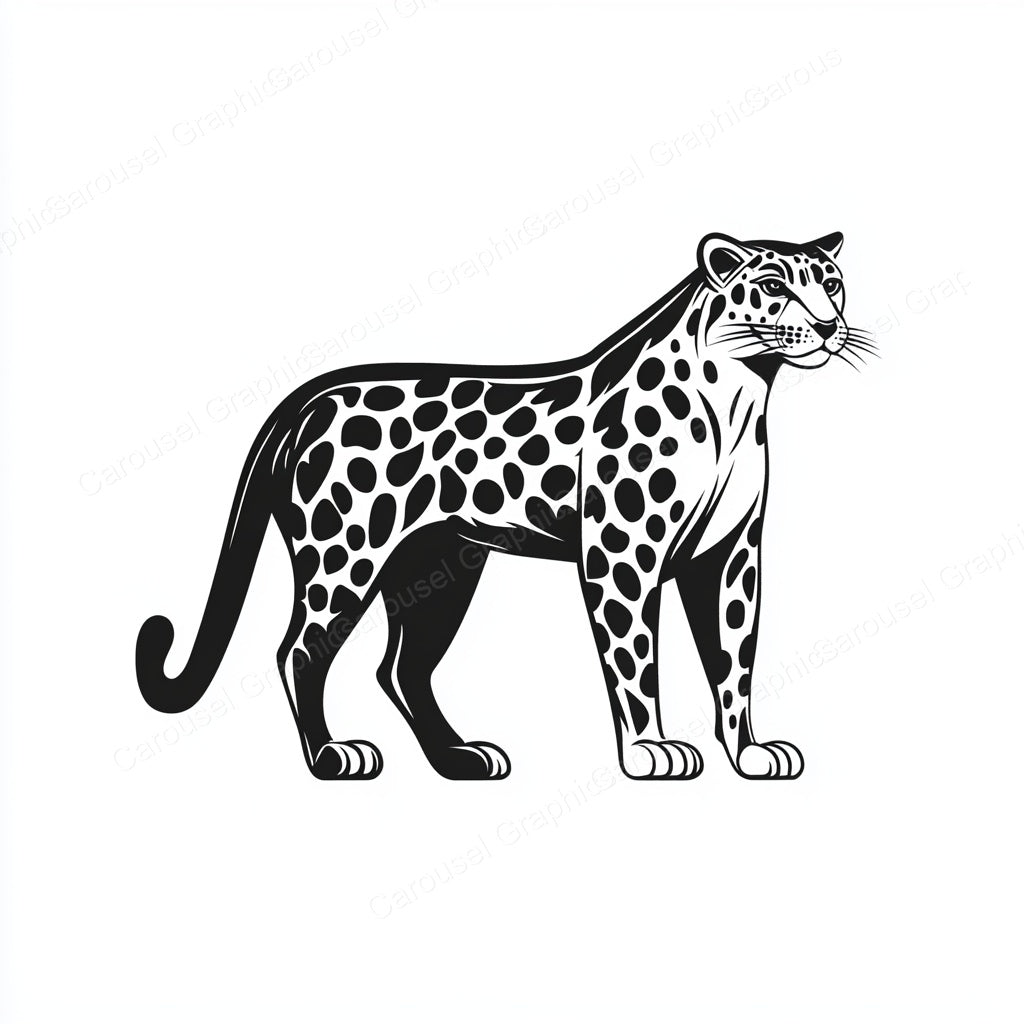 Leopard Vector Graphic preview