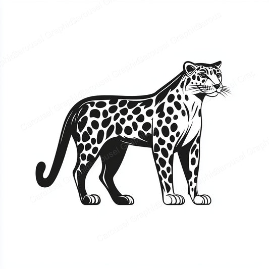 Leopard Vector Graphic preview