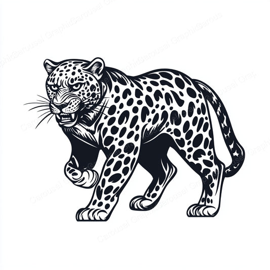 Leopard Vector Graphic preview
