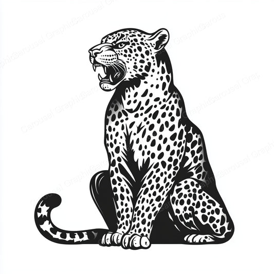 Leopard Vector Graphic preview