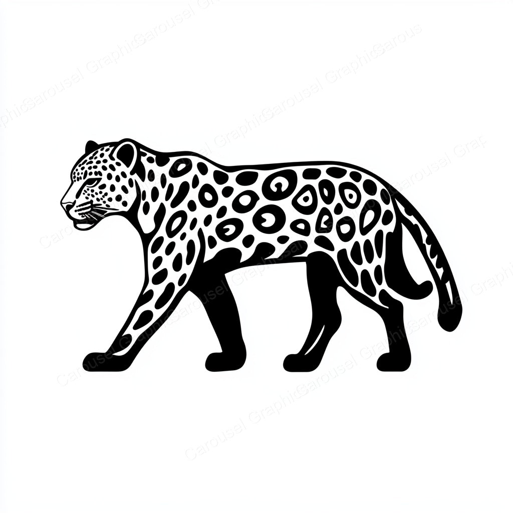 Leopard Vector Graphic preview