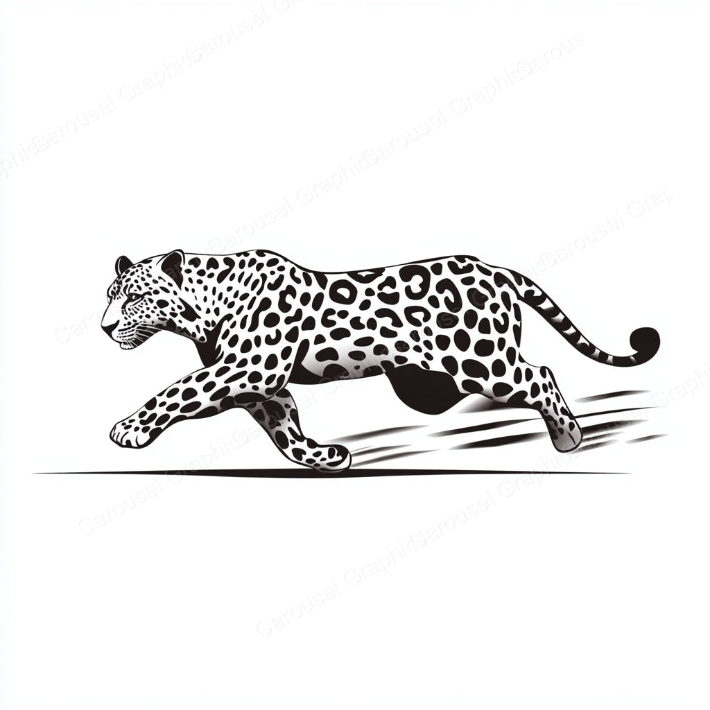 Leopard Vector Graphic preview