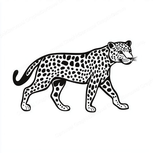 Leopard Vector Graphic preview