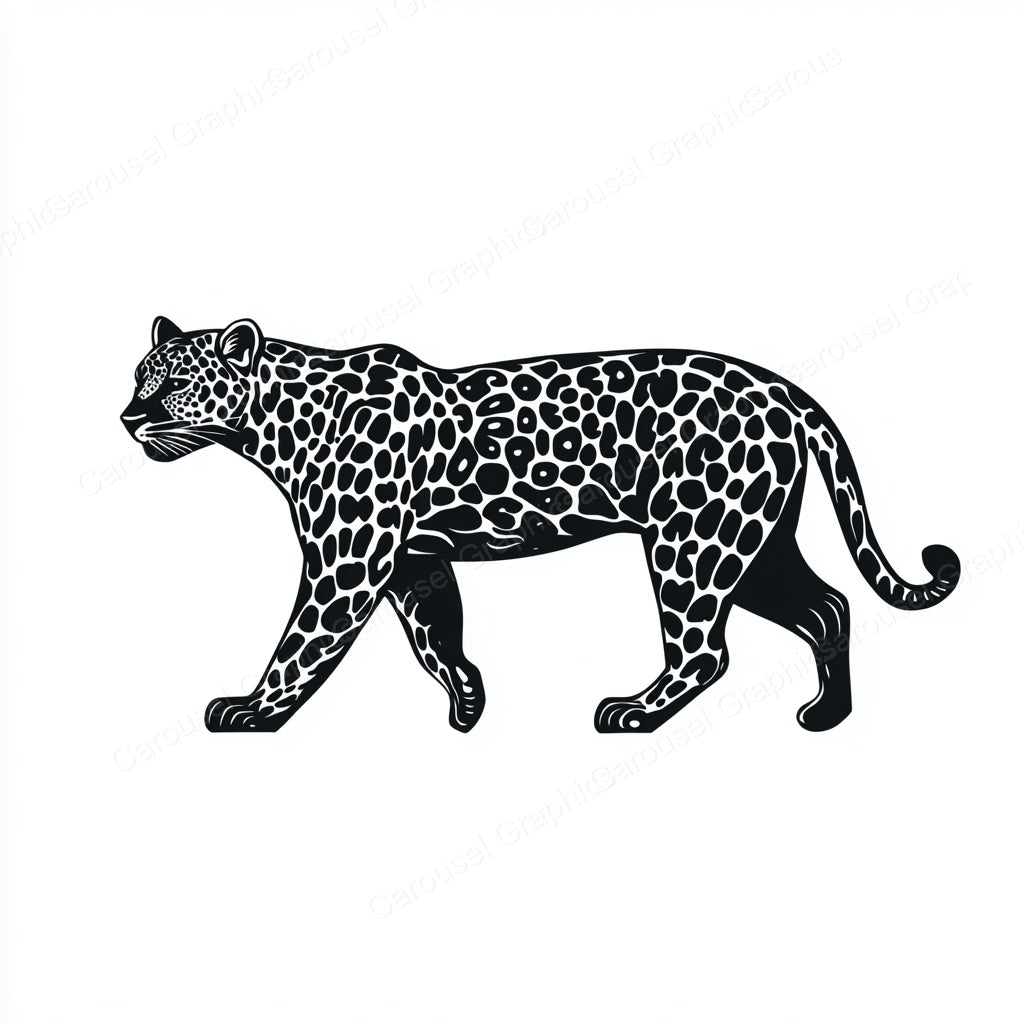Leopard Vector Graphic preview