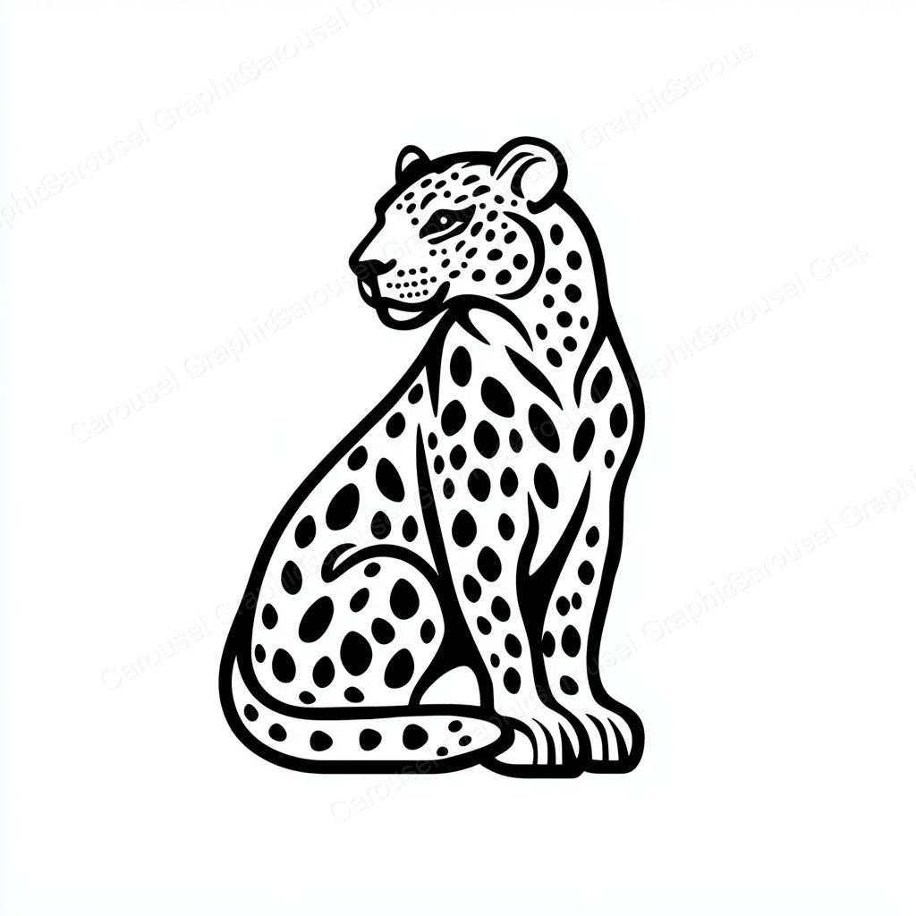 Leopard Vector Graphic preview