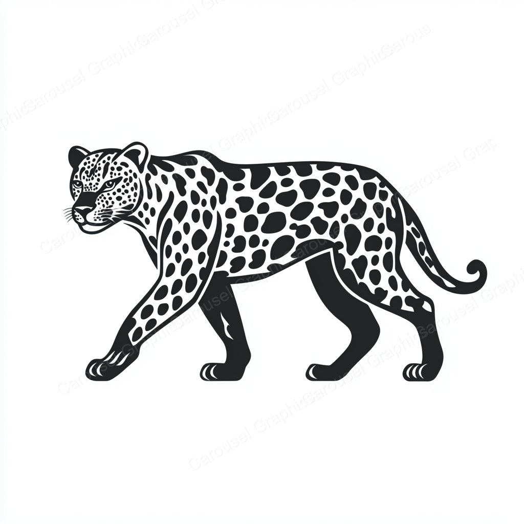 Leopard Vector Graphic preview