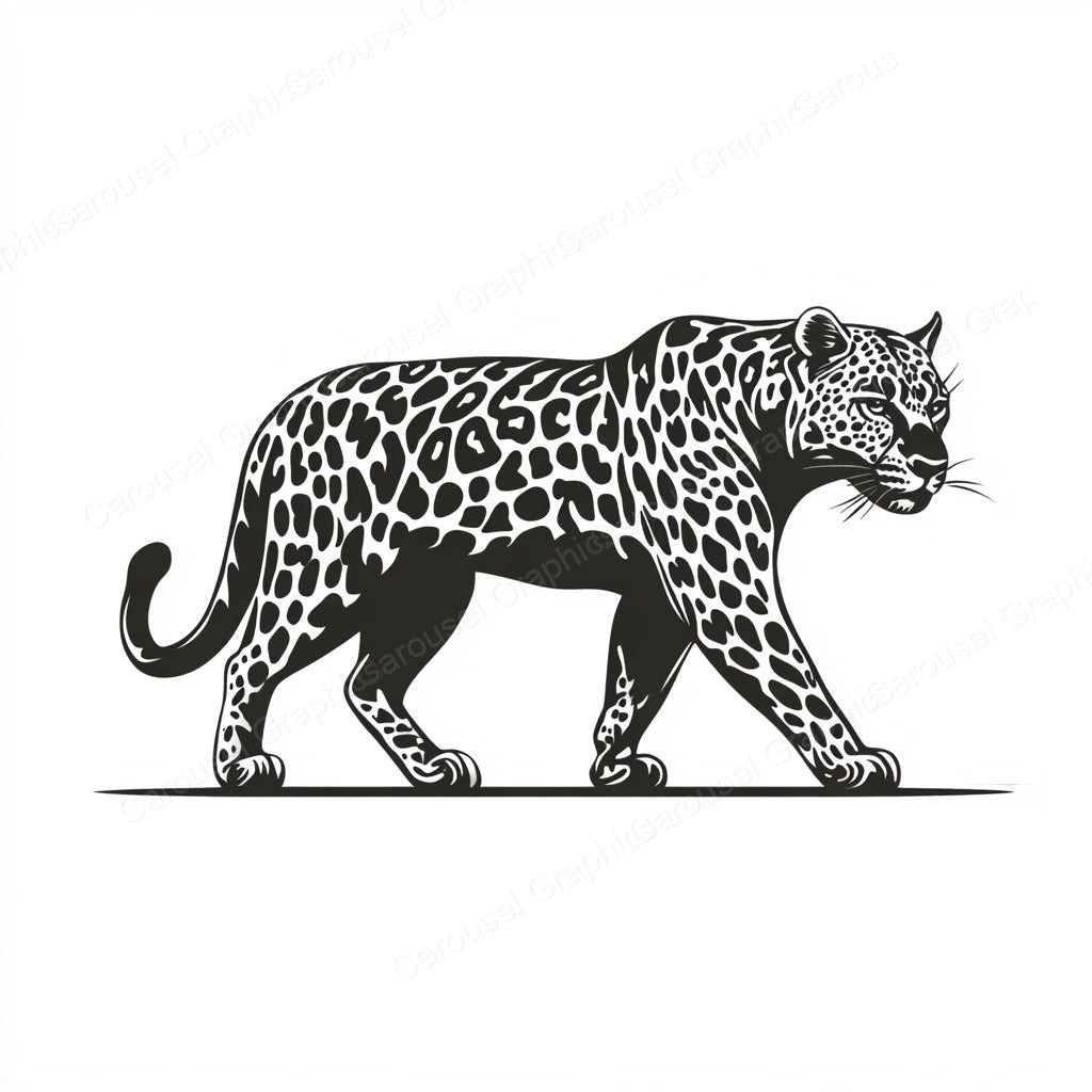 Leopard Vector Graphic preview